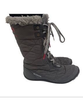 Columbia Minx Mid II Omni Grip Insulated Waterproof Winter Boots Womens Size 7